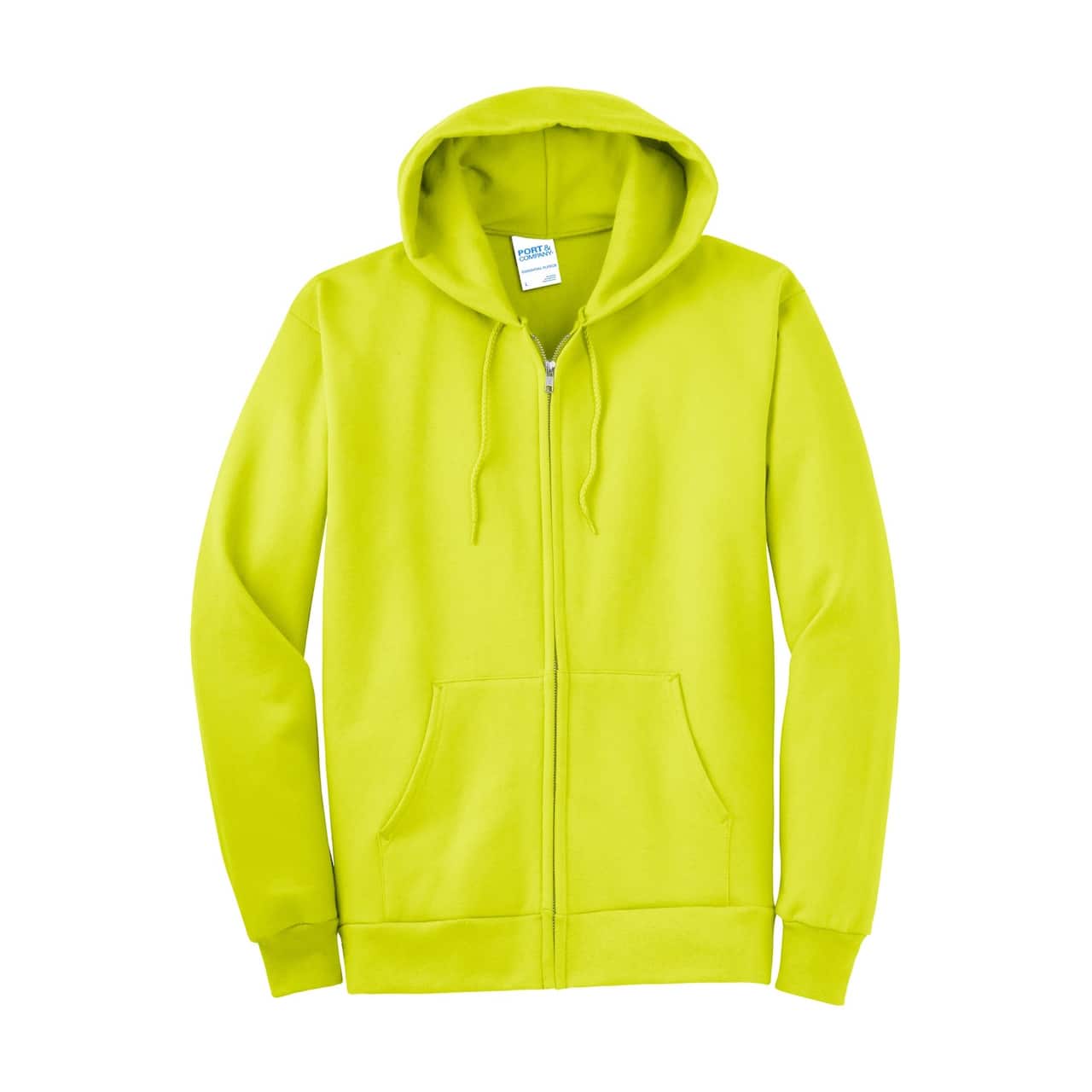 Port & Company® Essential Fleece Full-Zip Hooded Sweatshirt